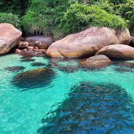 Lagoa Azul — parada do passeio